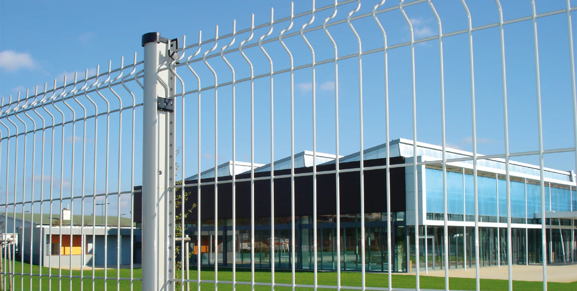 cloture pour maison mitoyenne panneau rigide 3d+